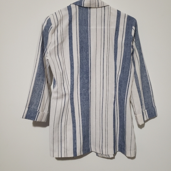 capri open lenin blend jacket size small - Picture 3 of 5